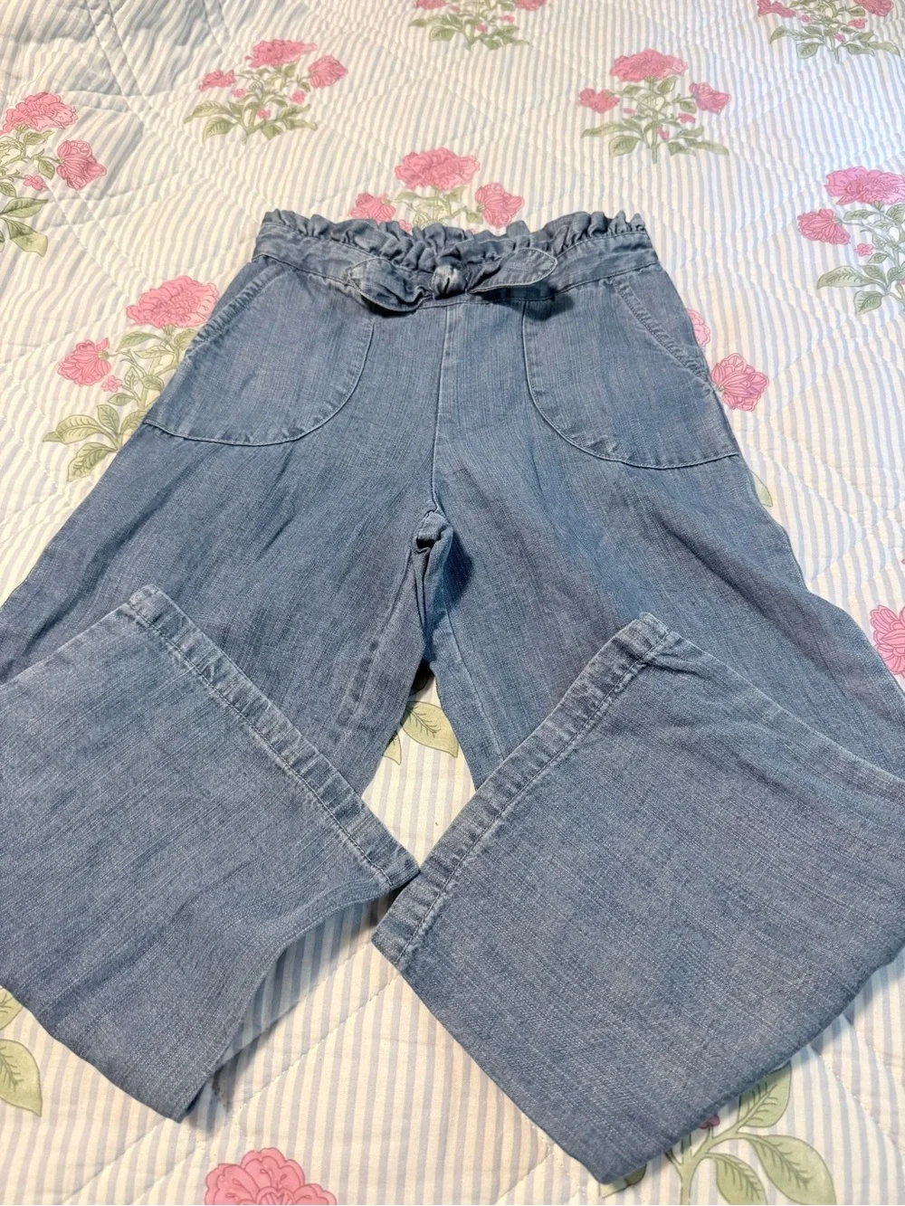 OshKosh B'gosh Light Blue Wide Leg Kids Jeans